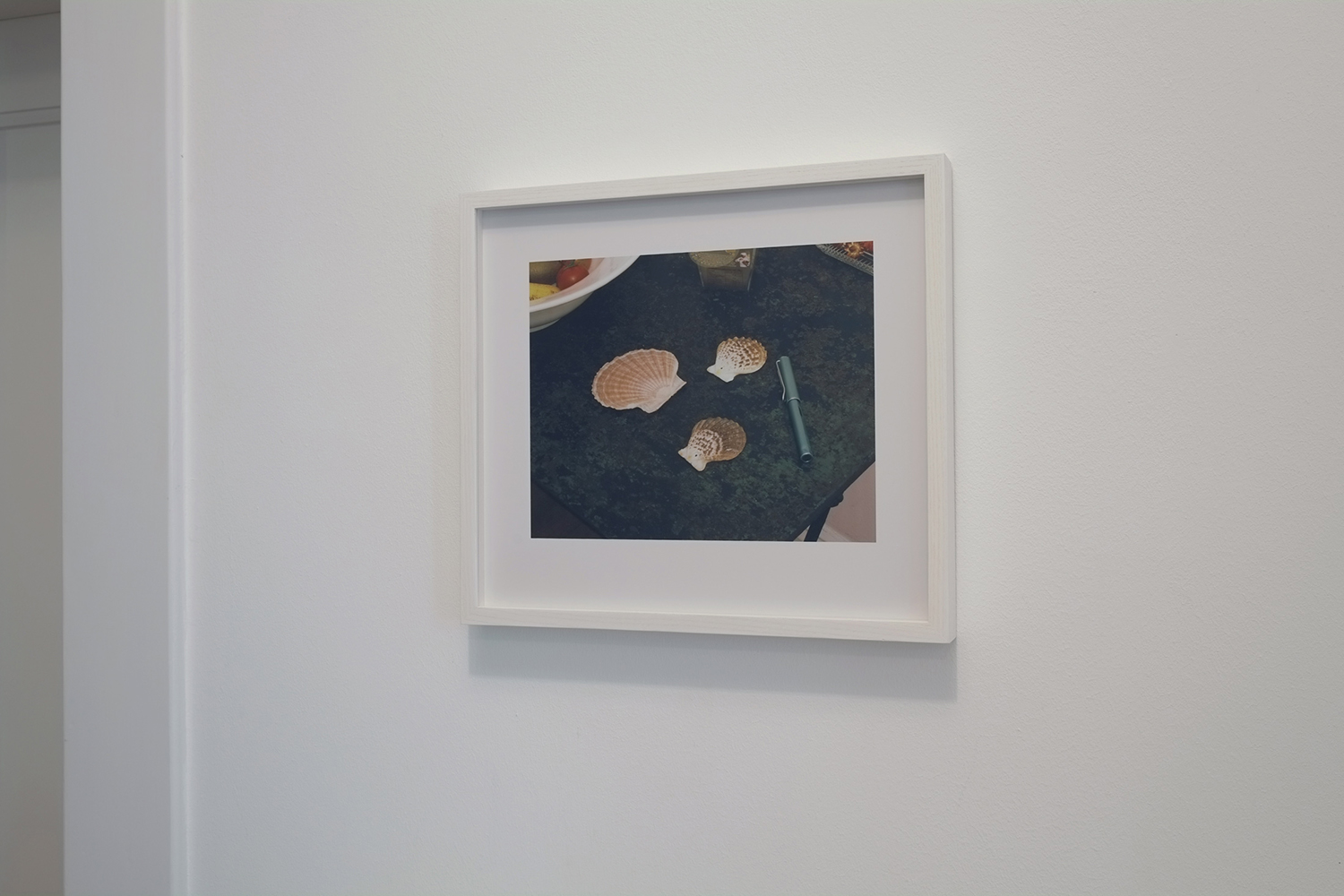 Drei Muscheln, 2020, C-Print/gerahmt, 23 x 29 cm